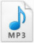 Default MP3 file Icon Default MP3 file Icon